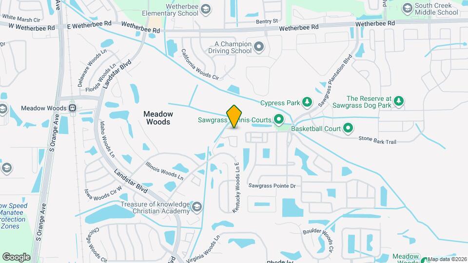 832 Monopoly Ct Map and Location Details