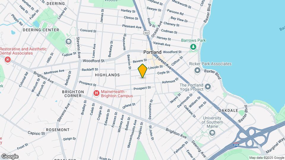 190 Coyle St Mapa y Detalles de la Ubicación