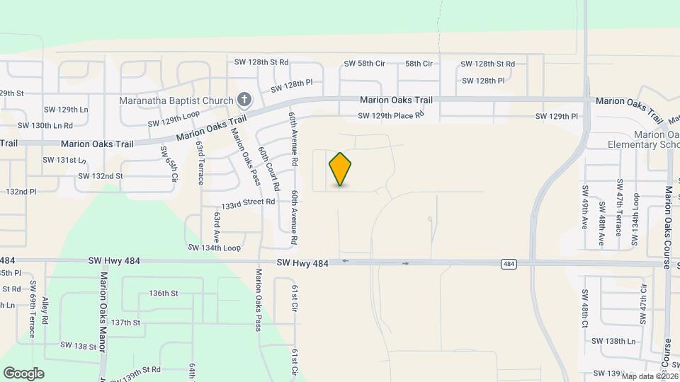15889 SW 58th Ct Map and Location Details