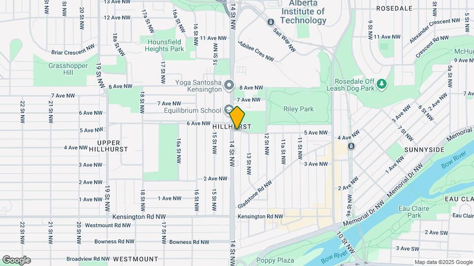 454 14 St NW Map and Location Details