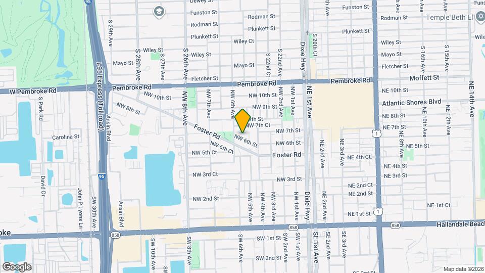 526 NW 6th St Map and Location Details