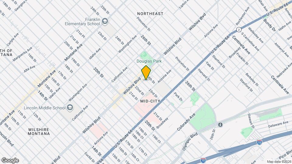 1227 23rd St Map and Location Details