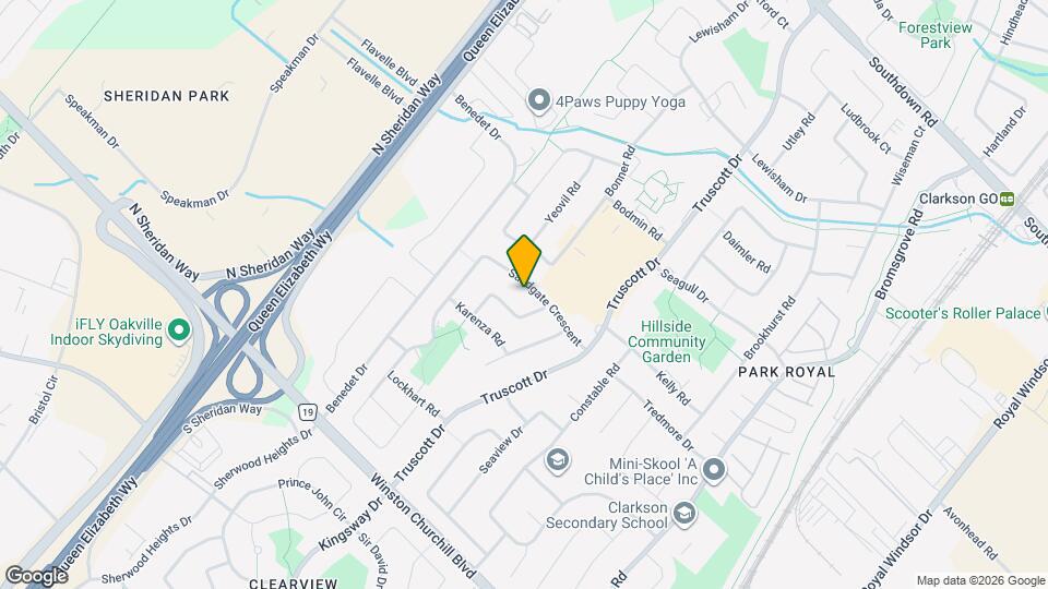 1474 Sandgate Crescent Map and Location Details