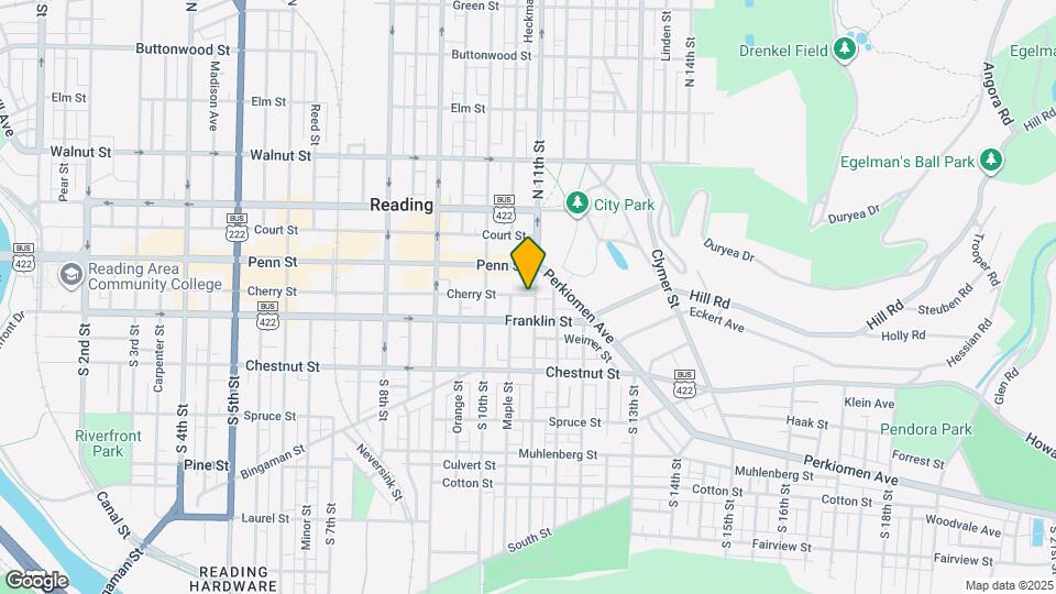 26 S 11th St Map and Location Details