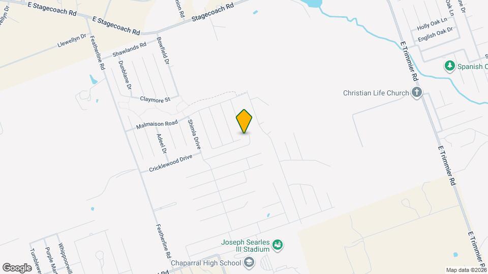 3809 Tanchico Dr Map and Location Details