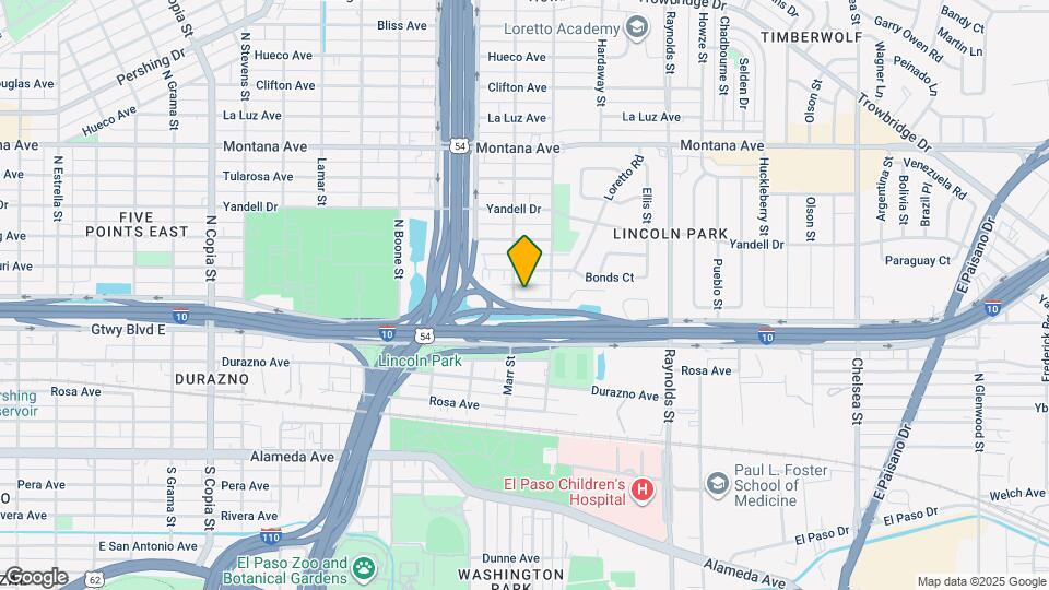 4409 Madera Ave Map and Location Details