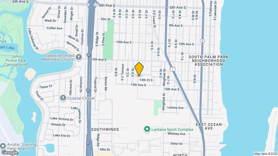 1222 14th Ct S Map and Location Details
