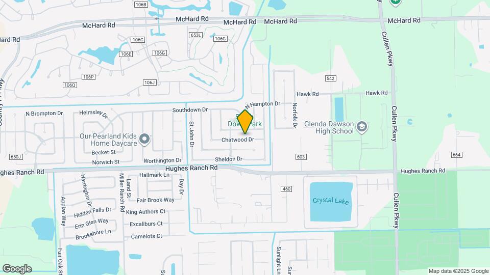 3623 Chatwood Dr Map and Location Details