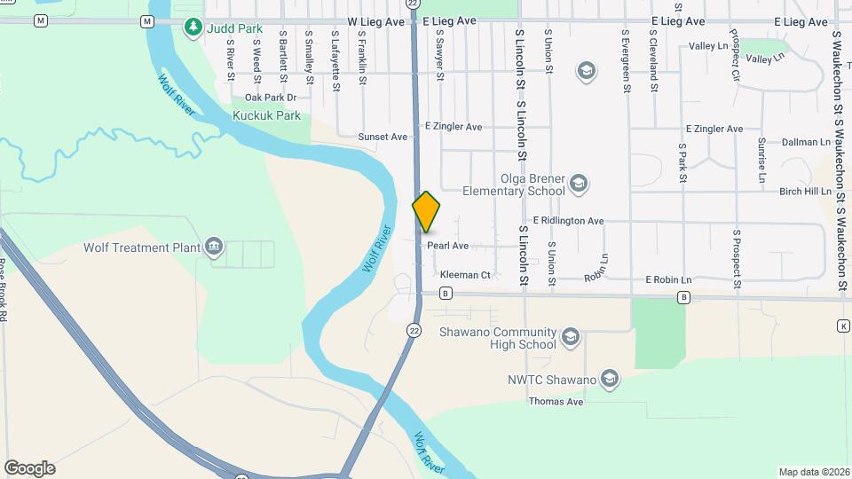 1350 S Main St Map and Location Details