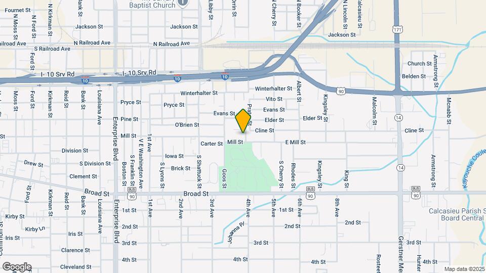 Rufus Mayfield Homes Map and Location Details