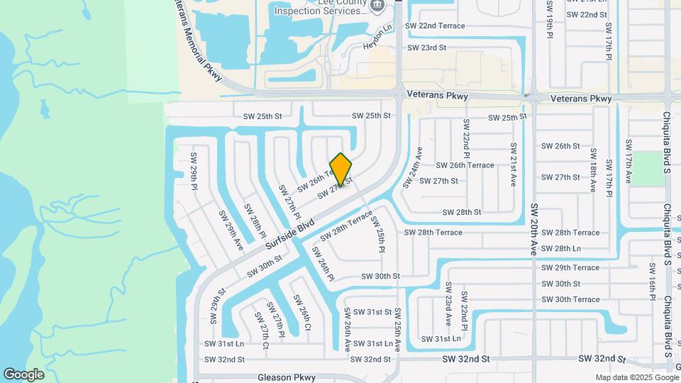 2602 SW 27th St Map and Location Details