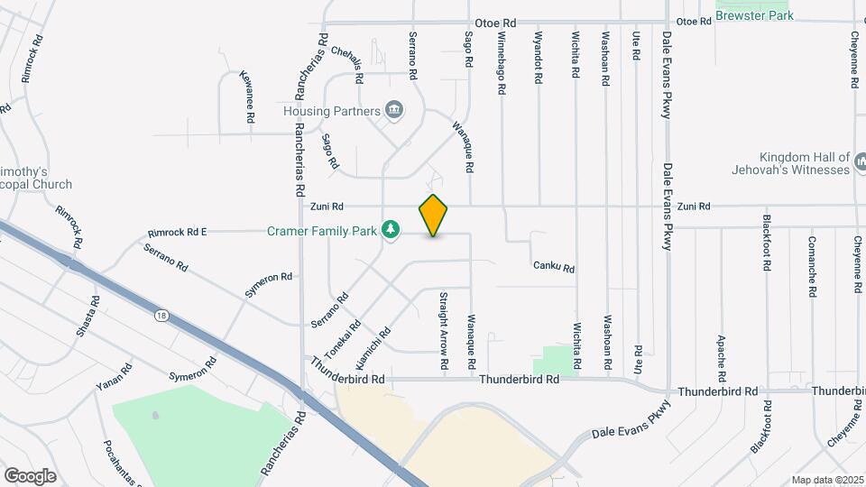 20395 Rimrock Rd Map and Location Details