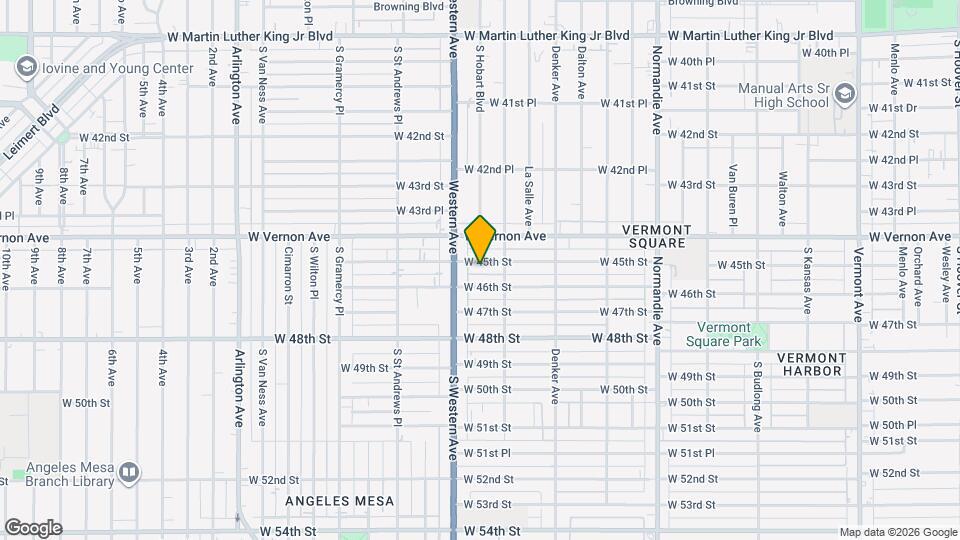 1628 W 45th St Map and Location Details