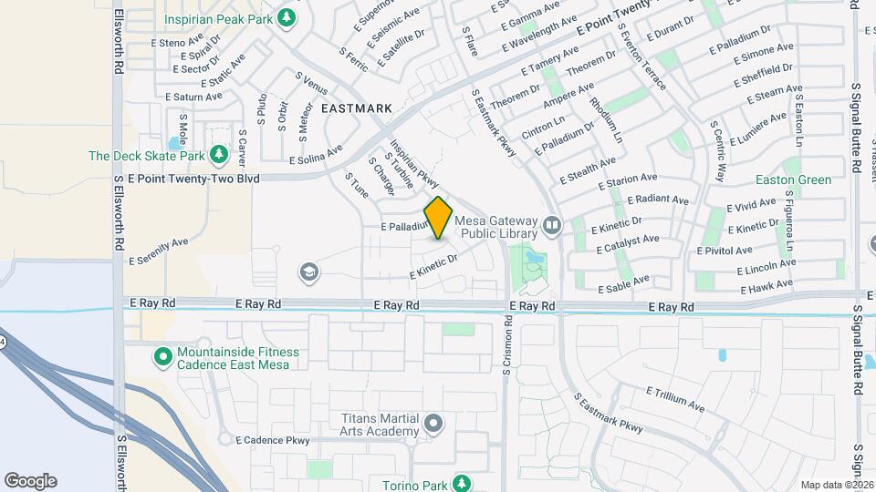 9862 E Ignition Dr Mapa y Detalles de la Ubicación