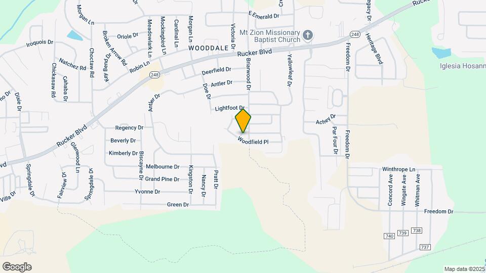 104 Pineridge Dr Mapa y Detalles de la Ubicación