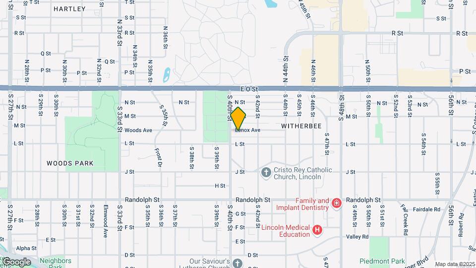 4019 Lenox Ave Map and Location Details