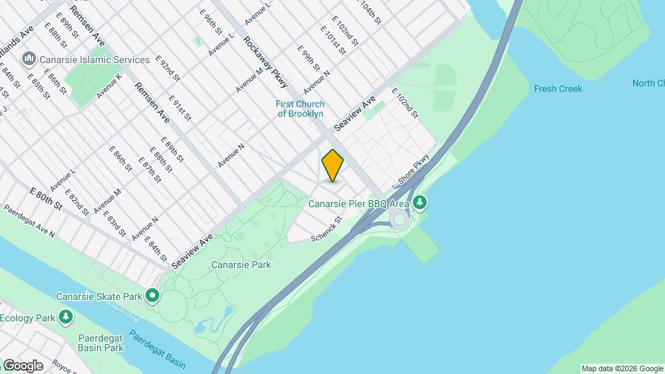 2117 Canarsie Rd Map and Location Details