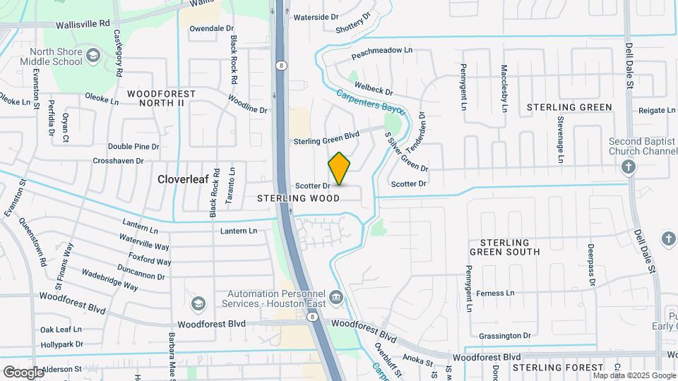 14810 Scotter Dr Map and Location Details