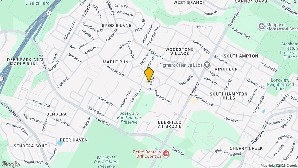 3836 Arrow Dr Map and Location Details