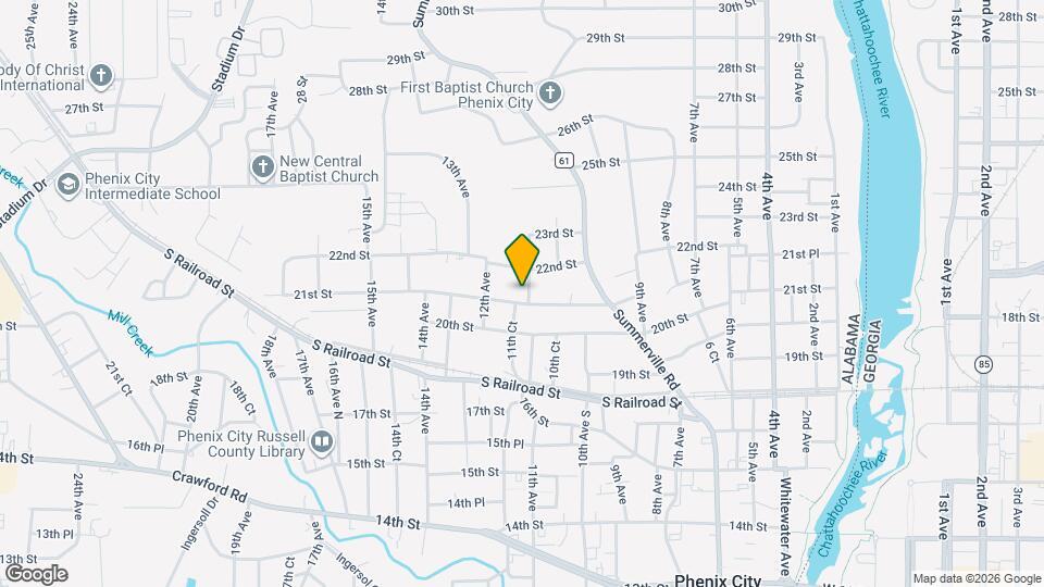 2103 11th Ave Map and Location Details