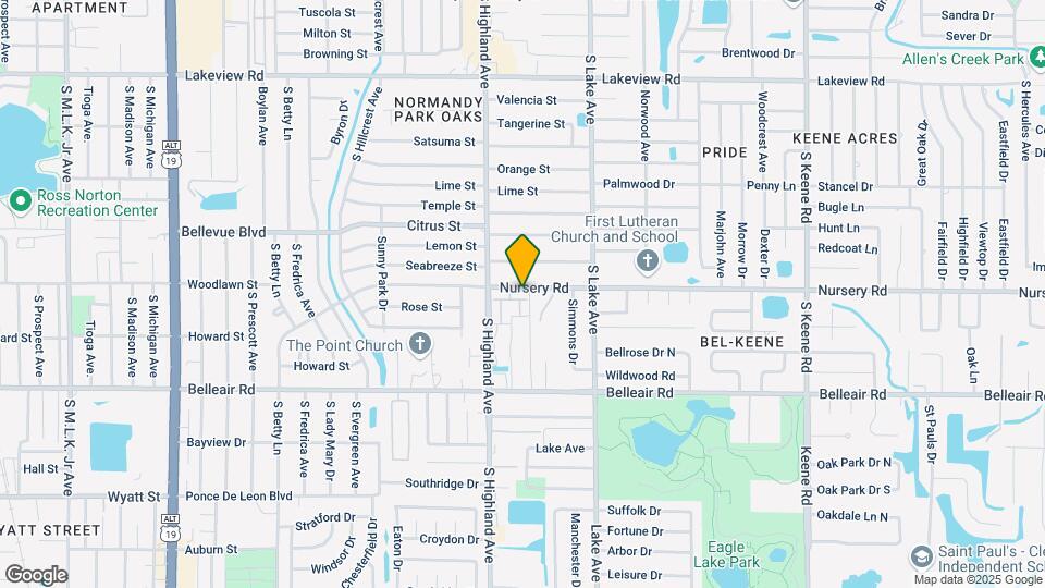 1530 Blue Sea St Map and Location Details
