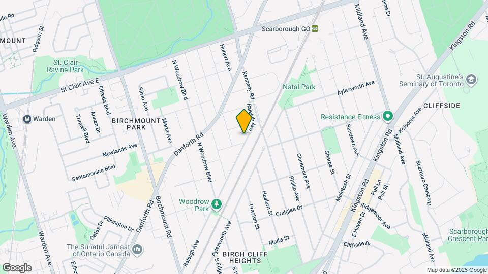 280 Raleigh Ave Map and Location Details