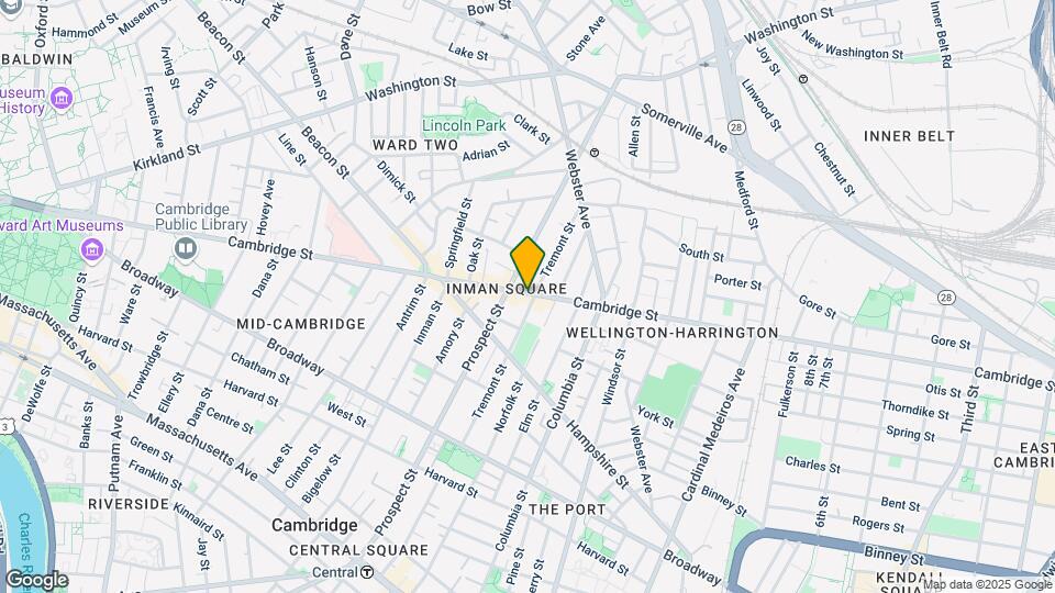 1200 Cambridge St, Unit 1 Map and Location Details
