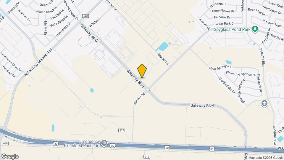 1405 Gateway Blvd Map and Location Details