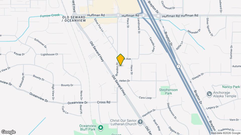 12831 Brandon St Map and Location Details