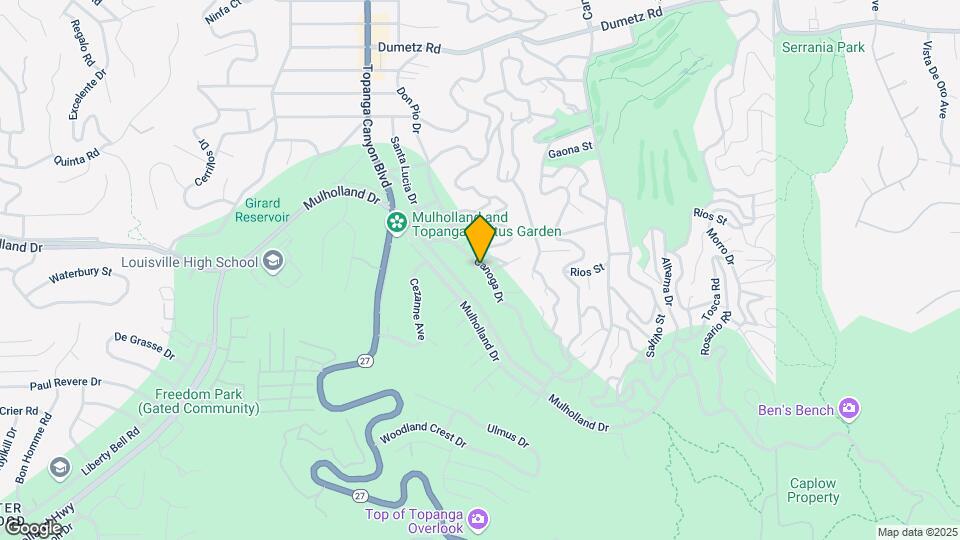 4509 Canoga Dr Map and Location Details