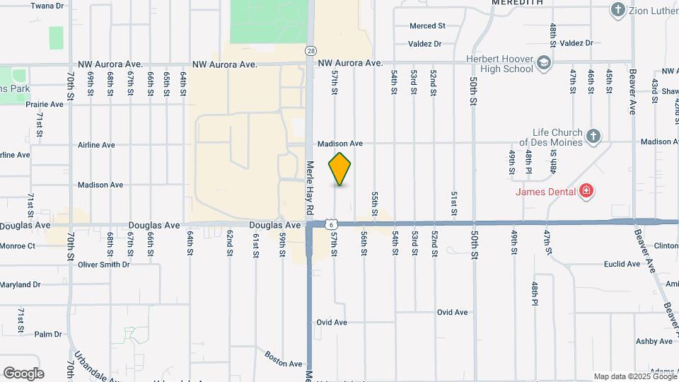 3839 57th St Map and Location Details
