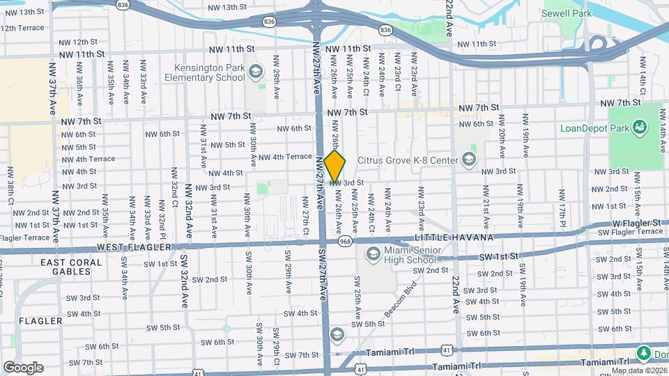 228 NW 26th Ave Map and Location Details