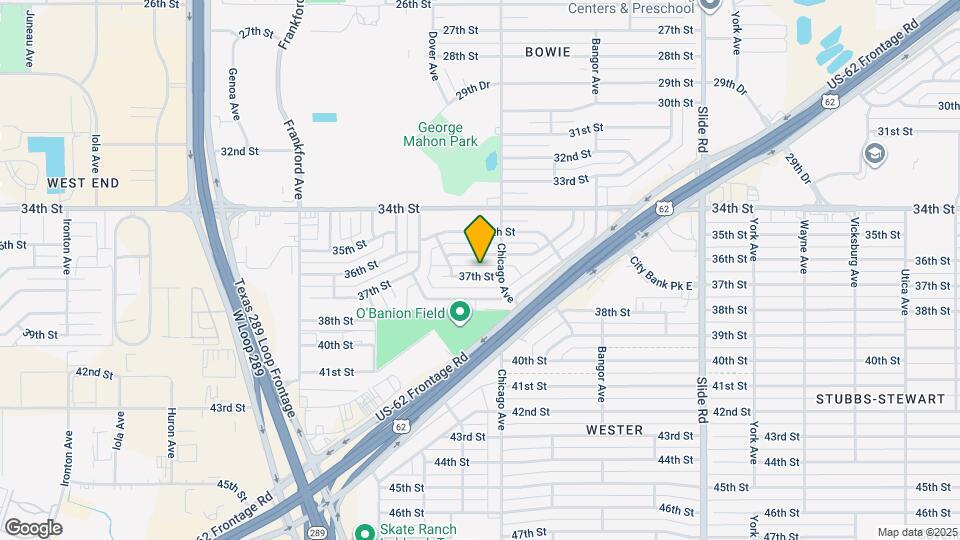 5508 37th St Map and Location Details