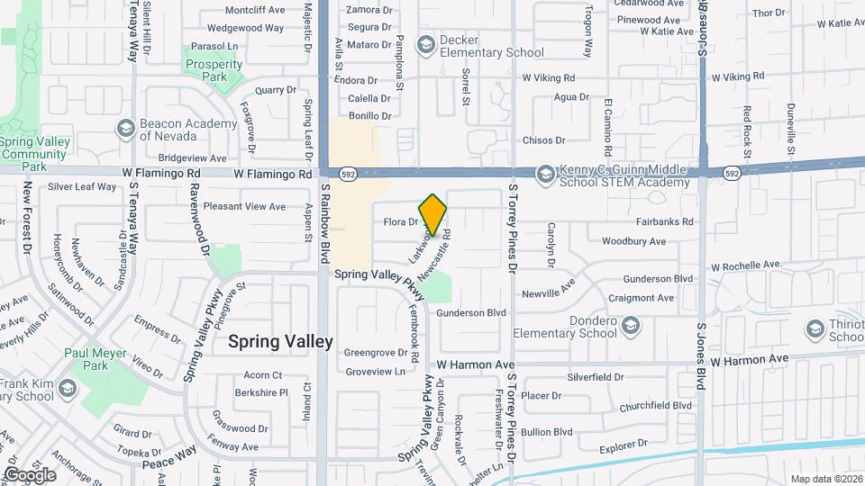 4232 Larkwood Ave Map and Location Details