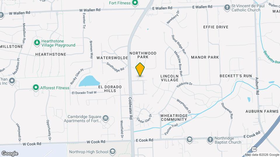 515 Ward Dr Map and Location Details