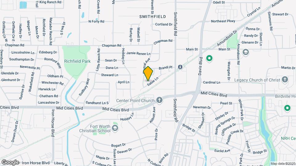 7719 Sable Ln Map and Location Details