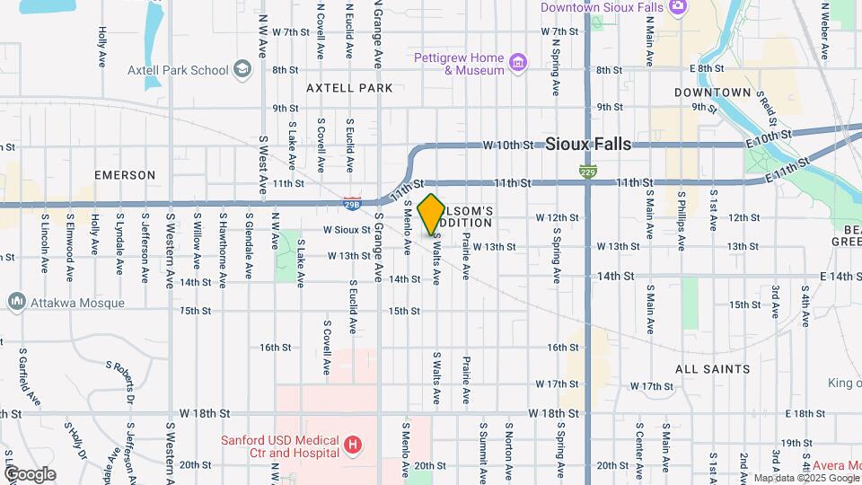 417 S Walts Ave Map and Location Details