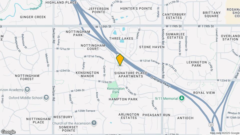 12159 Hayes St Map and Location Details