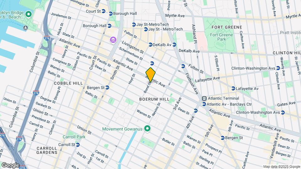 393 Pacific St Map and Location Details