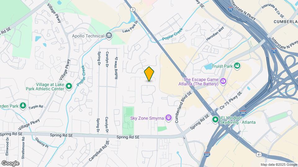 5128 Afton Way Map and Location Details