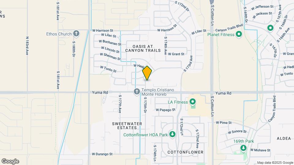 1071 S 175th Dr Map and Location Details