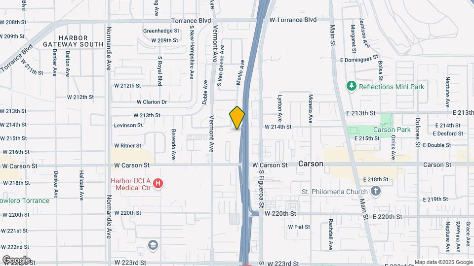 722 W 214th St Mapa y Detalles de la Ubicación