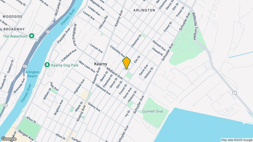 483 Elm St Mapa y Detalles de la Ubicación