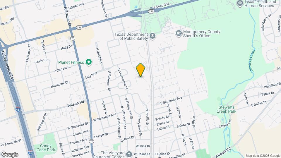 1811 Tickner St Map and Location Details