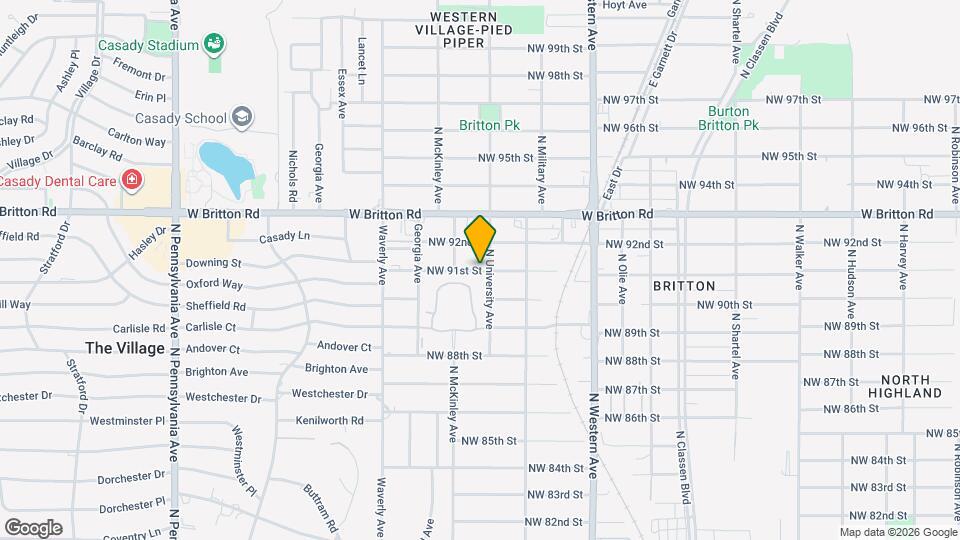 1326 NW 91st St Map and Location Details