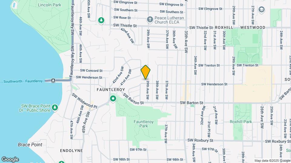 8855 39th Ave SW Map and Location Details