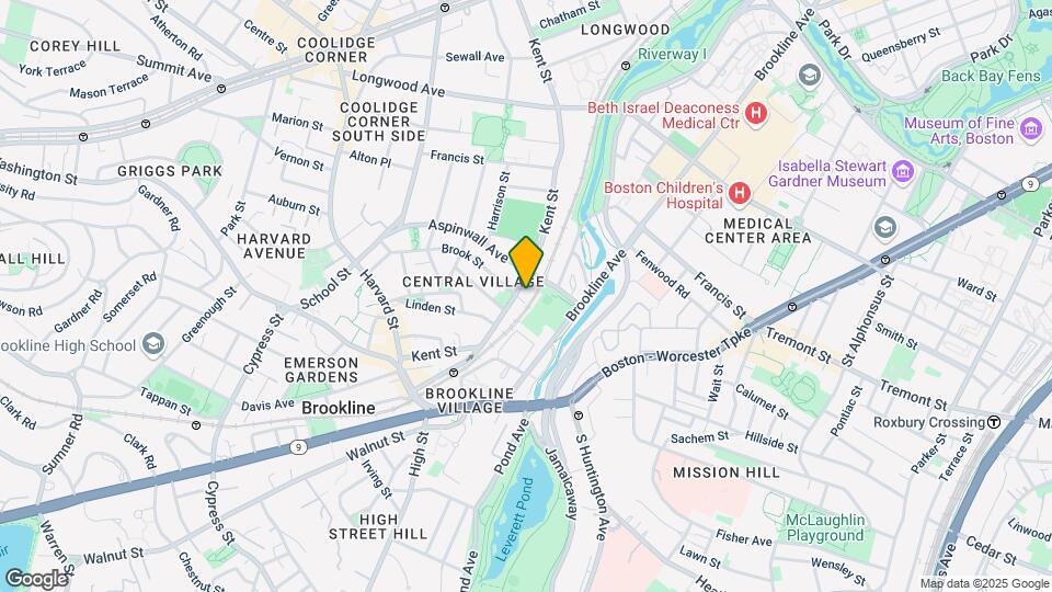 1 Brook St Map and Location Details