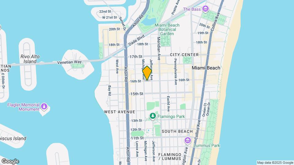 934 16th St Map and Location Details