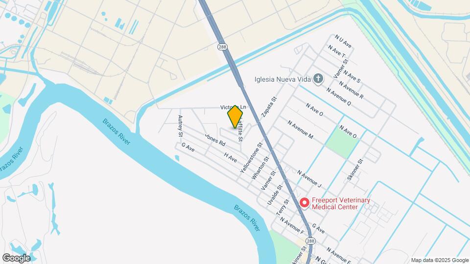 2001 N Brazosport Blvd Map and Location Details