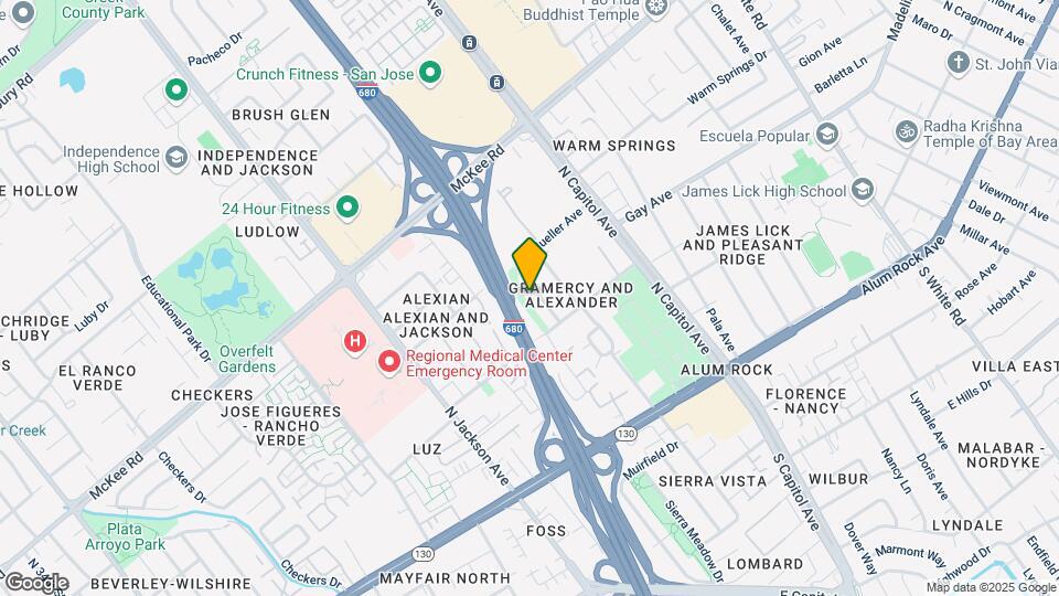 189 Gramercy Pl Mapa y Detalles de la Ubicación